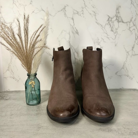 Rockport, Maddie Ankle Boot, Stone Leather, US Women's 10 - Picture 4 of 7